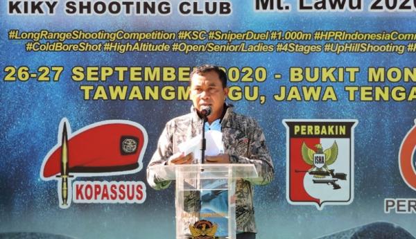 danjen kopassus Danjen Kopassus Mayjen TNI Mohamad Hasan membuka lomba. (Foto: Penkopassus).