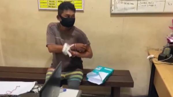 Tersangka kasus copet dan jambret di Padang, Sumbar (Budi Sunandar/iNews)