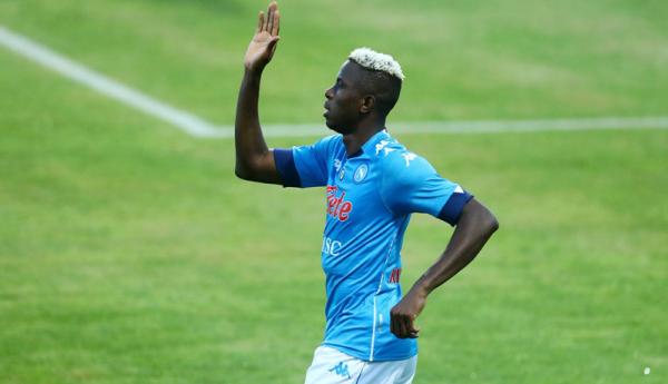 Victor Osimhen Victor Osimhen memecahkan rekor transfer Napoli (Foto: Twitter @victorosimhen9)