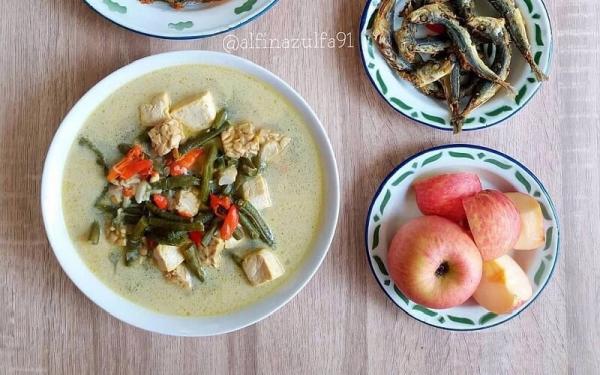 Resep Sayur Lodeh Jawa Labu Siam (Foto: Instagram IG@alfinazulfa91)