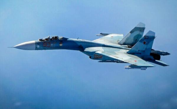 Pesawat tempur milik Angkatan Udara (AU) Rusia, Sukhoi Su-27. (foto: Times of Israel)