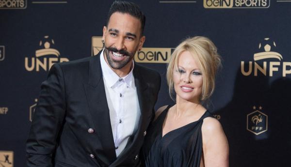 4 Adil Rami Pamela Anderson