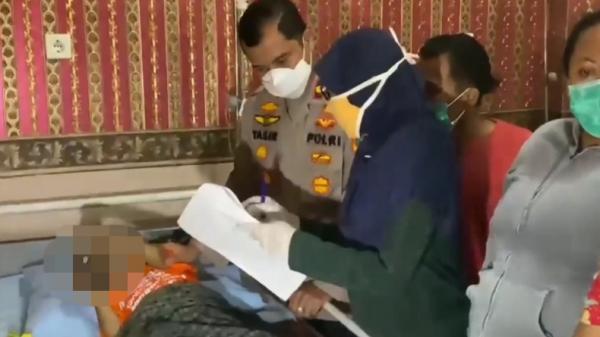 Bocah berusia 4 tahun babak belur dianiaya paman dan bibi (Ahmad Ridwan Nasution/iNews)