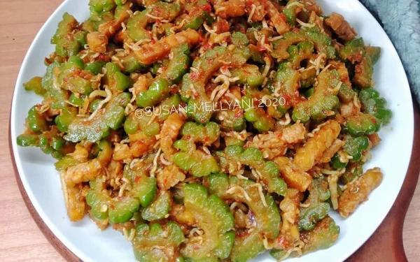 Tumis Pare Pedas (Foto: Instagram IG@susan_mellyani)