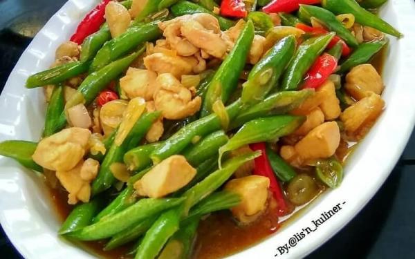 Resep Tumis Buncis Terasi (Foto: Instagram IG@lisna_lisnawati71)