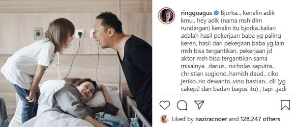 Ringgo Agus Dikarunia Anak Kedua