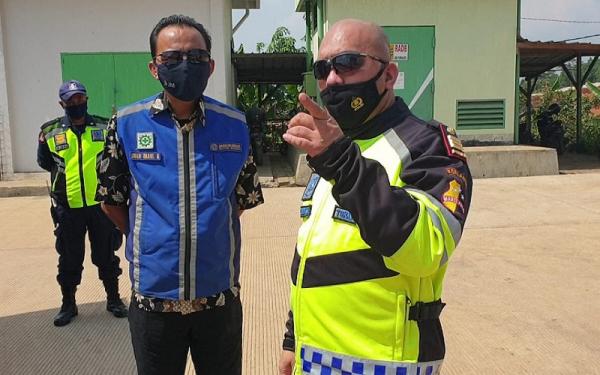 Kepala Induk PJR Tol Cipularang Kepala AKP Stanly Soselisa. Foto/Istimewa