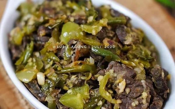 Resep Sambal Pete Daging Sapi (Foto: Instagram IG@susie.agung)