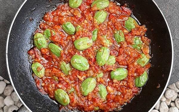 Resep Sambal Pete Ebi Bunga Kecombrang (Foto: Instagram IG@feraoofera)