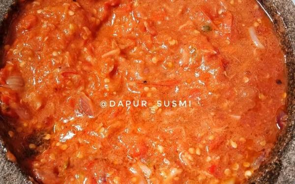 Resep Sambal Tomat Ikan Kapas-kapasan (Foto: Instagram IG@dapur_susmi)