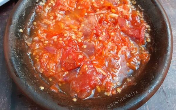 Resep Sambal Tomat Terasi (Foto: Instagram IG@rinihasrita)