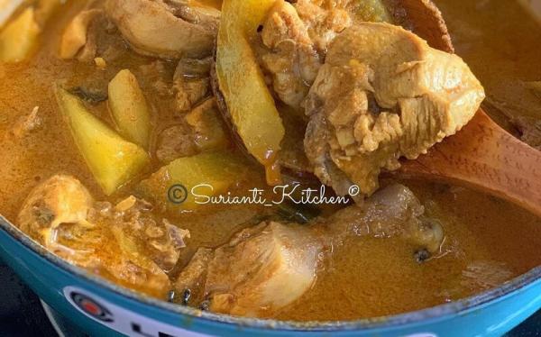 Resep Gulai Ayam Bumbu Padang (Foto: Instagram IG@surianti_kitchen)