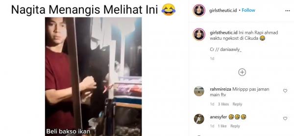 Tukang Bakso Mirip Raffi