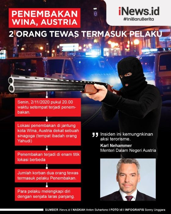 Grafis Penembakan Wina