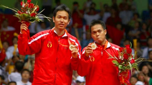 Hendra Setiawan/Markis Kido &ndash; Olimpiade Beijing 2008 (AFP)