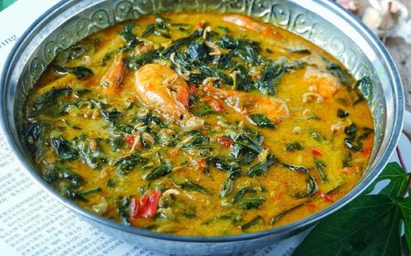 Resep Sayur Daun Singkong Santan (Foto: IG@citrahendrawijaya)