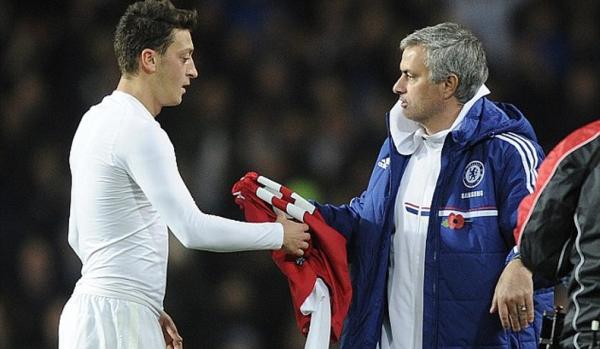 Jose Mourinho Mesut Ozil
