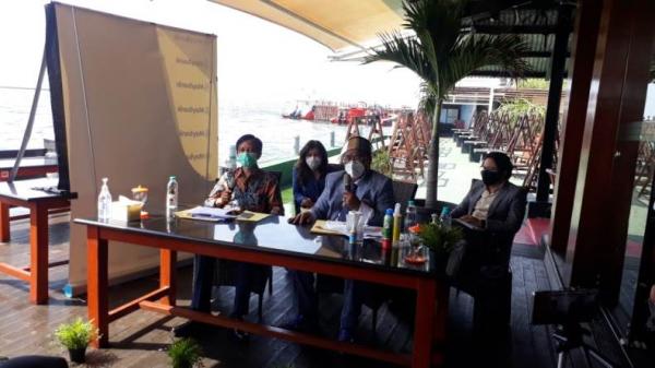 Kuasa Hukum PT Bank Maybank Indonesia Tbk, Hotman Paris. (Foto: iNews.id/Taufik Fajar)
