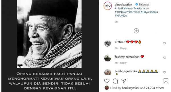 Vino Bastian Buya Hamka