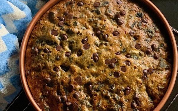 Resep Bolu Pisang Panggang Chocochips (Foto: Instagram IG@tintinrayner)