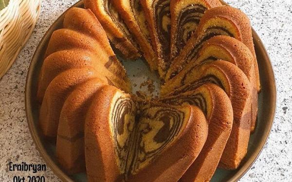 Resep Bolu Pisang Panggang Cokelat (Foto: Instagram IG@ernibryan)