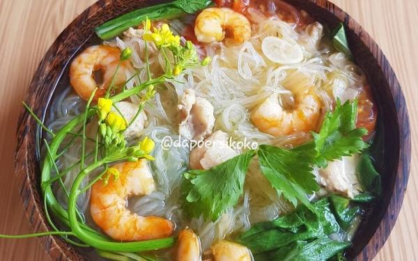 Resep Bihun Kuah Crab Stik (Foto: IG@dapoersikoko)