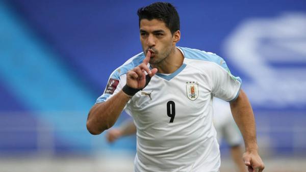 Luis Suarez Timnas Uruguay Striker Uruguay Luis Suarez dinyatakan positif Covid-19. (Foto: REUTERS)