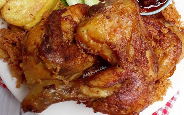 Resep Ayam Goreng Kalasan Muda (Foto: IG@debbie_ariesthea)