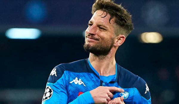 Striker Napoli, Dries Mertens (Foto: UEFA)