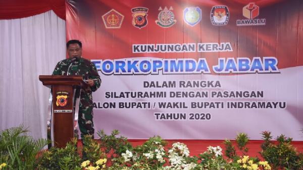 PANGDAM2.JPG Pangdam III/Siliwangi Mayjen TNI Nugroho Budi Wiryanto saat memberikan sambutan. (Foto: Pendam Siliwangi)