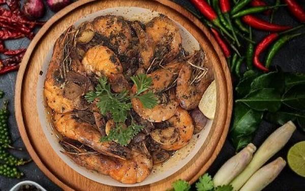 Resep Udang Saus Padang Bakso (Foto: Instagram IG@kepiting_ngiler)