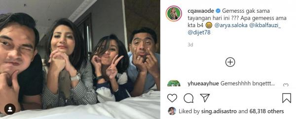 Arya Saloka Dan Chika Waode