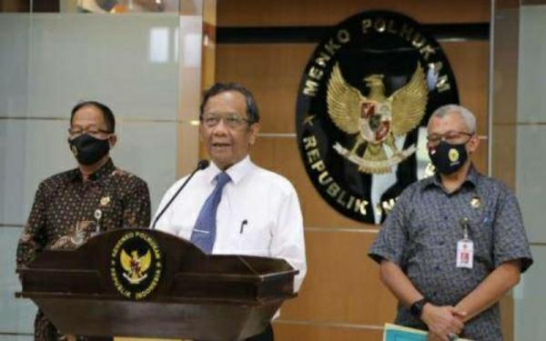 Menkopolhukam Mahfud MD Menkopolhukam Mahfud MD. (Foto: iNews)