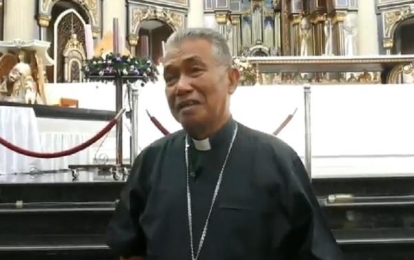 Uskup Agung Pontianak Uskup Agung Pontianak MGR Agustinus Agus. (iNews.id/Uun Yuniar)