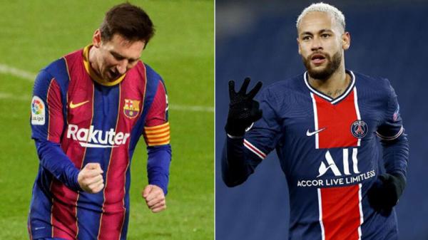Barcelona akan menghadapi Paris Saint-Germain (PSG) pada babak 16 Besar Liga Champions. Duel big match ini menjadi panggung reuni Lionel Messi dan Neymar Jr. (Foto: Marca)