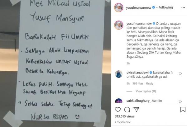 Yusuf Mansur Ulang Tahun