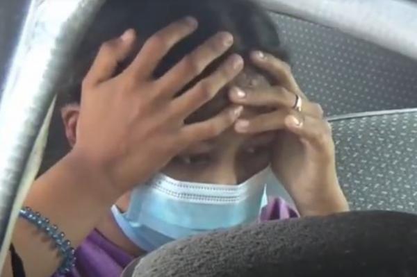 Ibu bayi diamankan polisi usai membunuh dan membuang bayi yang baru dilahirkannya di Ponorogo. (Foto: iNews/Ahmad Subekhi)