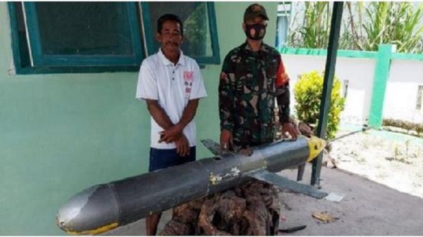 drone di selayar Benda mirip drone yang ditemukan nelayan di perairan Selayar, Sulsel. (Foto: Istimewa)