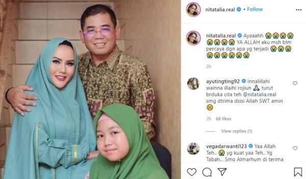 Nita Thalia Dan Mantan Suami