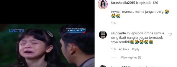 Fara Shakila Nangis