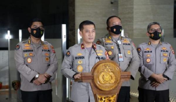 Panglima TNI Jenderal Andika Perkasa Temui Kapolri Jenderal Listyo Sigit Prabowo