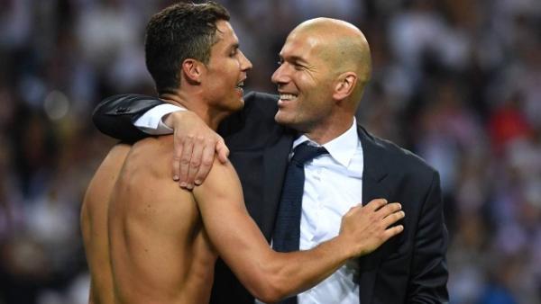 Zidane dan Ronaldo Foto: AS