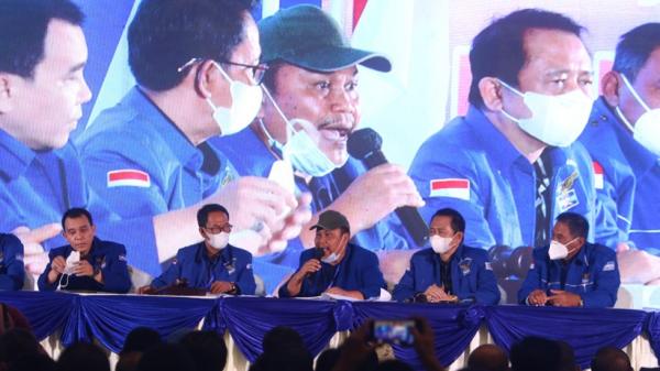 05 Antara Klb Demokrat 1 Marzuki Alie dalam KLB Partai Demokrat (Foto: iNews.id).