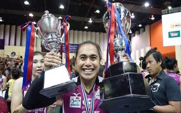 Mantan pevoli putri Indonesia Aprilia Manganang sempat dituduh laki-laki pada ajang SEA Games 2015. Begini kisahnya. (Foto: Instagram @apriliamanganang_)