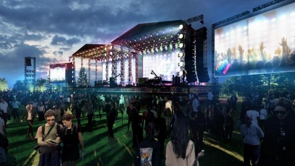 Lido Music Arts MNC Group melalui PT MNC Land Tbk akan melaksanakan peletakan batu pertama proyek Lido Music & Arts Center di Lido, Bogor, Jawa Barat, Rabu (10/3/2021). (Foto: MNC Media).