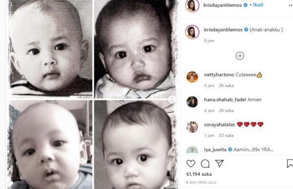 Krisdayanti unggah foto lawas (Foto: Instagram)