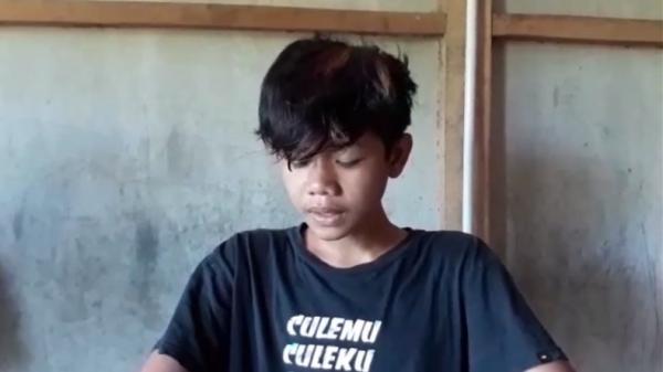 Saksi kasus penganiayaan Diksar Pencinta Alam. (Foto: iNews/Nasruddin).
