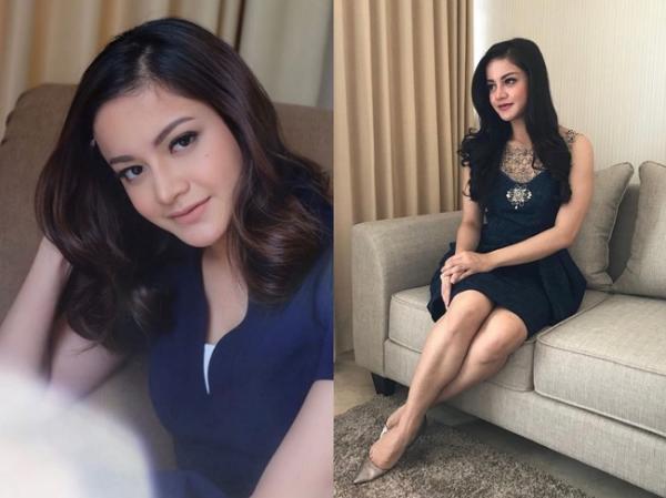 Ovi Dian 1 Ovi Dian tampil cantik dengan mini dress