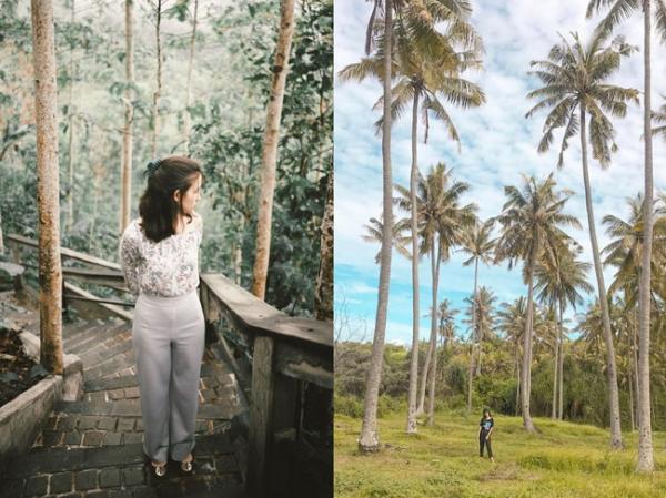 Sarah Menzel saat ada di hutan dan pantai Sarah Menzel saat ada di hutan dan pantai. (Foto: Instagram)