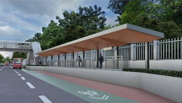 Desain Revitalisasi Stasiun Palmerah Desain Revitalisasi Stasiun Palmerah (Foto: Istimewa)